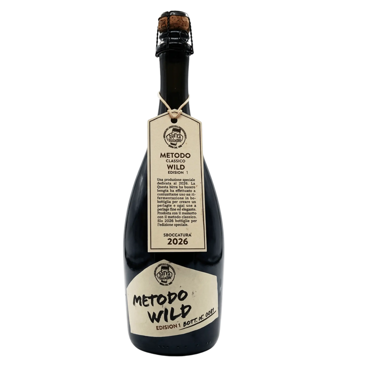 Metodo Wild Baladin è una versione limitata della Metodo Classico realizzata per celebrare i 30 anni del birrificio