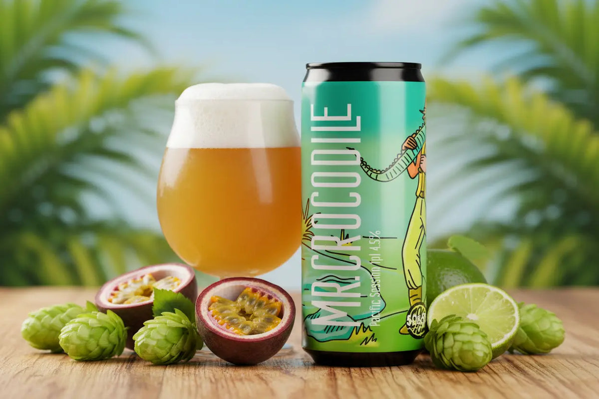 La IPA di 50&50  tropicale ma allo stesso tempo leggermente agrumata e resinosa - maltese.beer