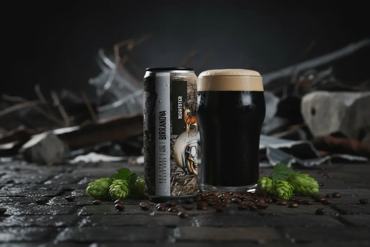 Nightster di Birranova una scura ispirata alla tradizione irlandese nello stile Irish Dry Stout - maltese.beer