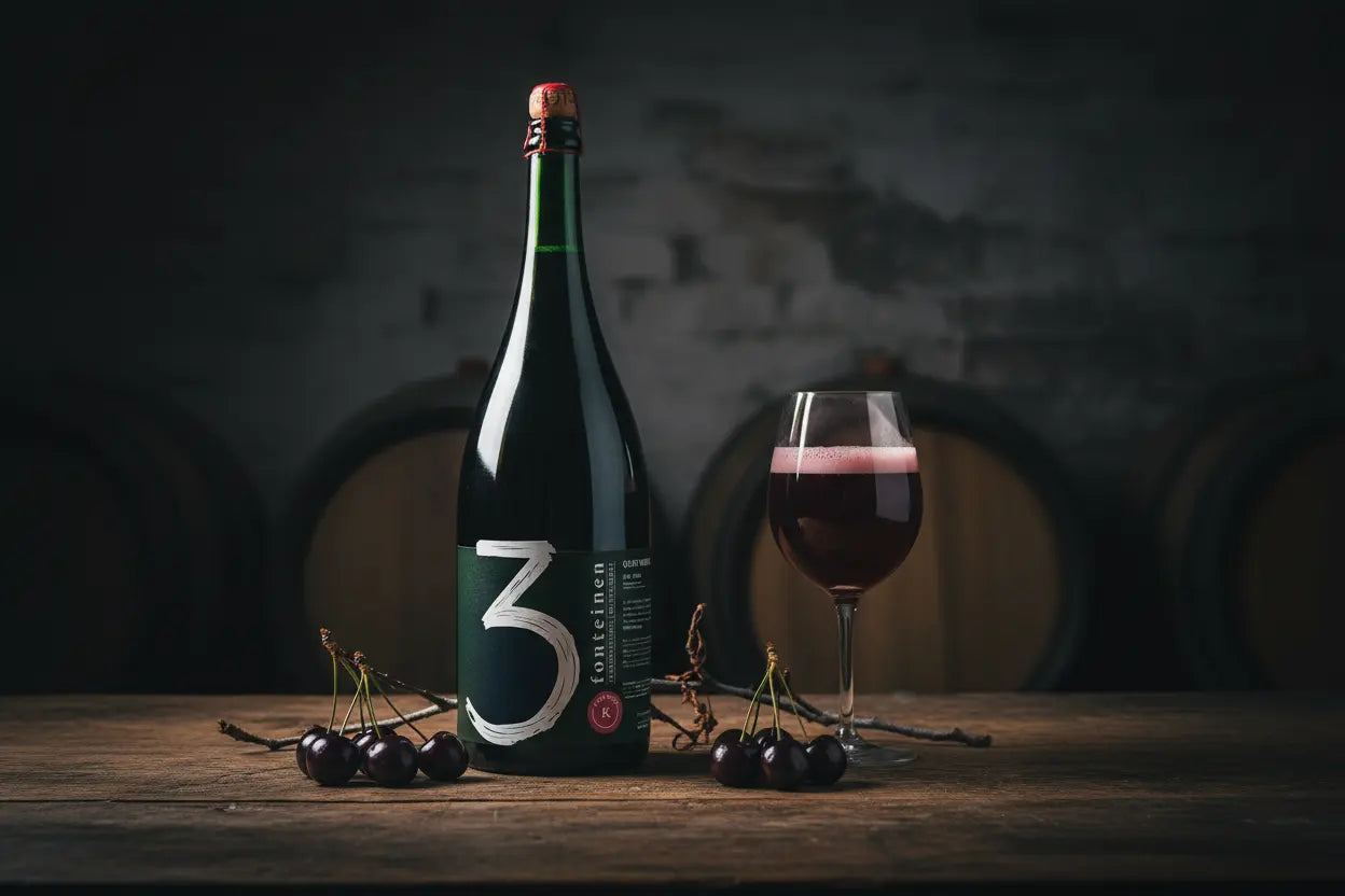 Oude Kriek  la Kriek di 3 Fonteinen nel formato magnum che le rende più giustizia e il più adatto alla conservazione per anni - maltese.beer