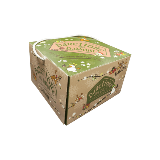 Panettone alla birra senza canditi