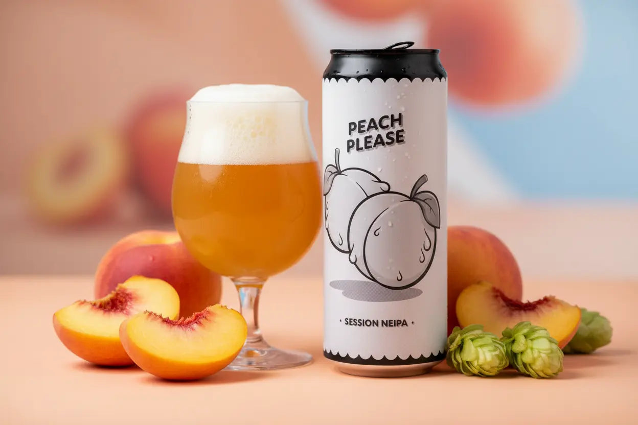 Peach Please è la Session New England IPA firmata Zona Mosto - maltese.beer