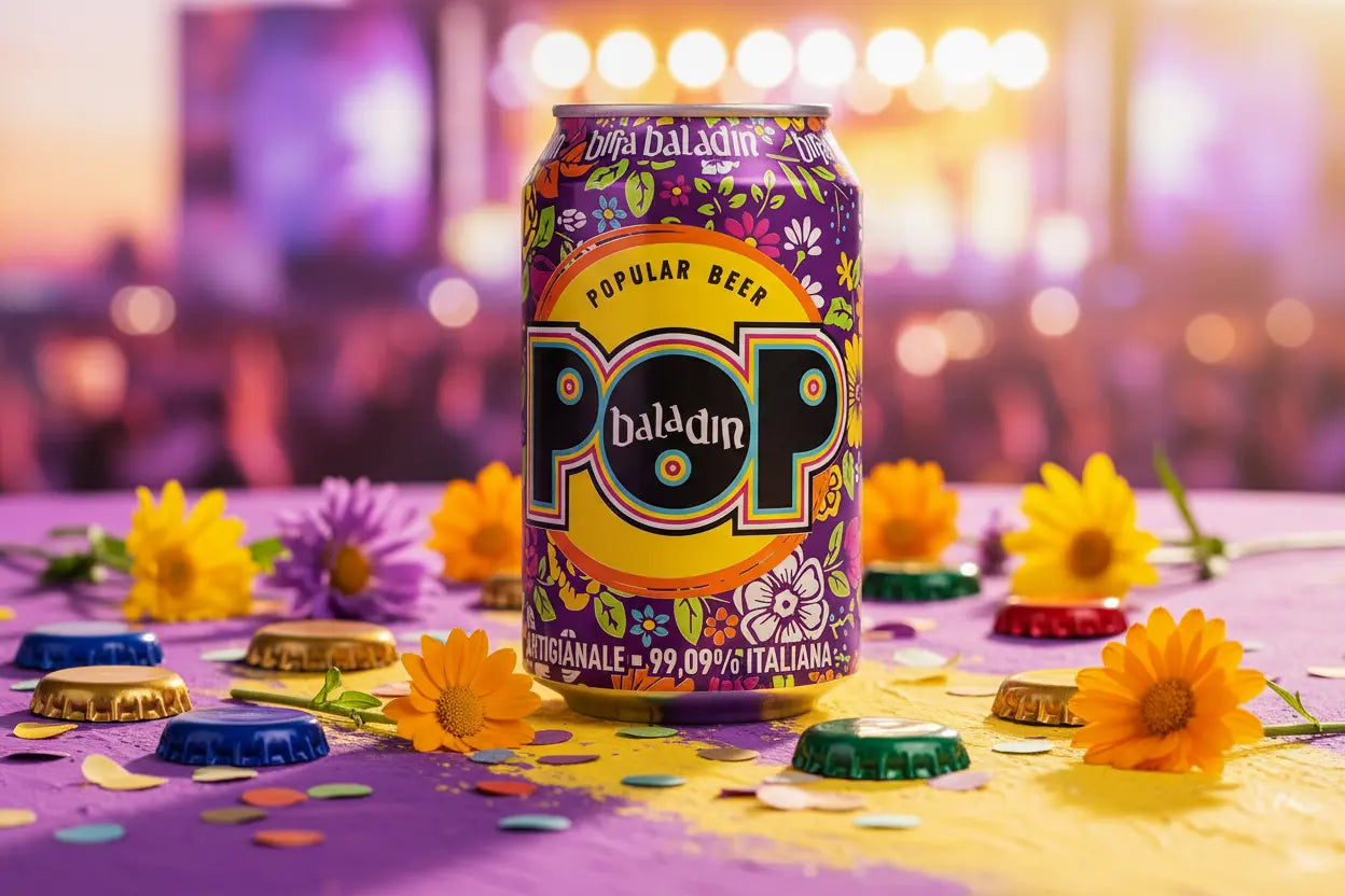 Pop di birra Baladin pensata per chi vuole dissetarsi con gusto e spensieratezza - maltese.beer