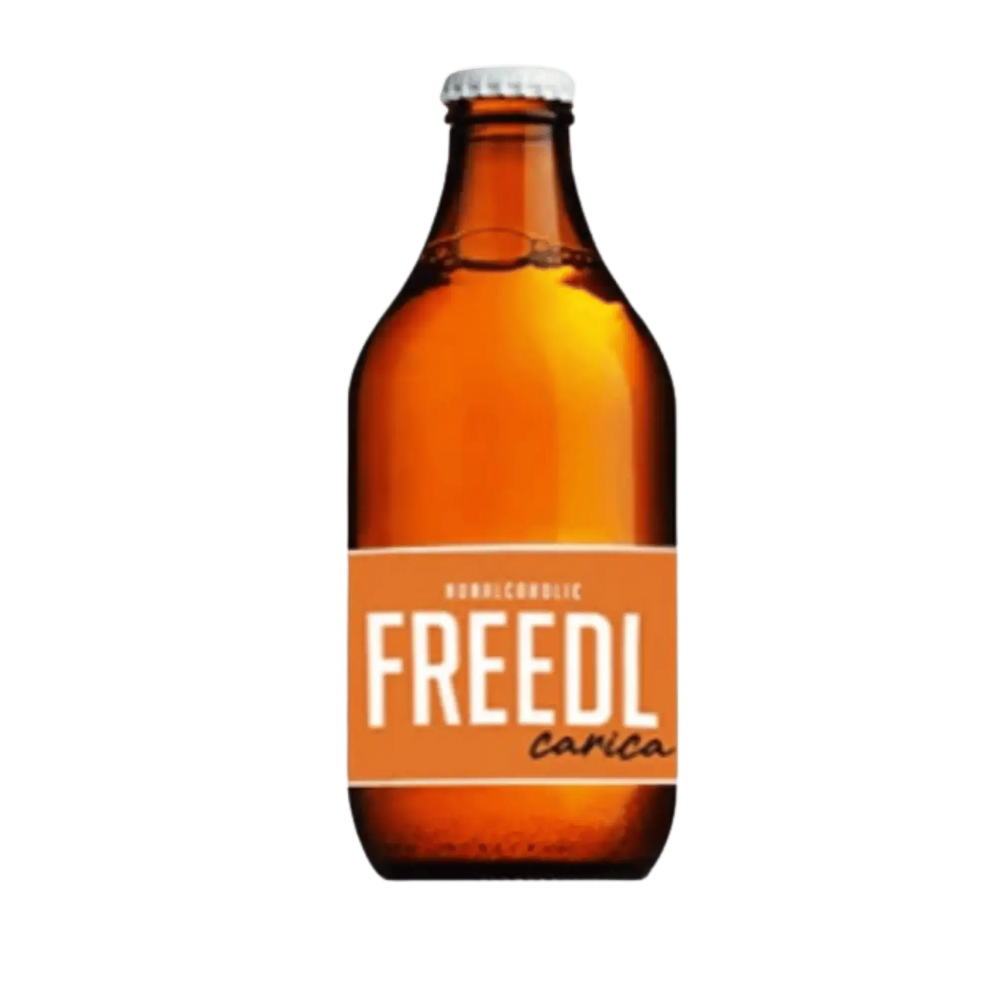 Carica Analcolica della birra artigianale FREEDL, una stout analcolica di colore nero profondo.