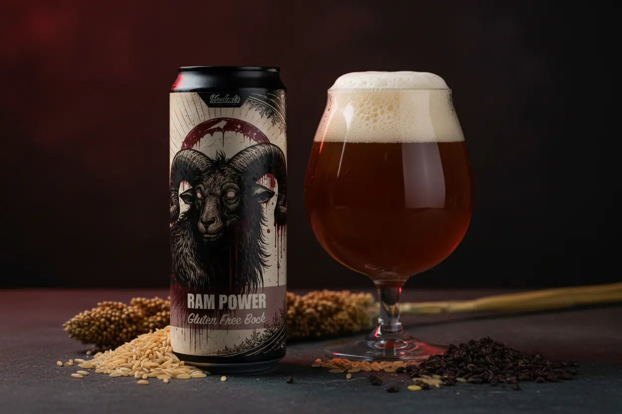 Ram Power Gluten Free la Bock di Birra Kashmir - maltese.beer