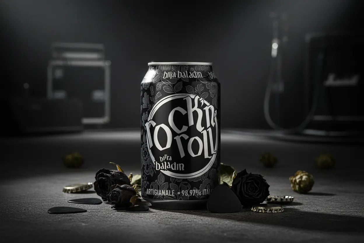 Rock'n'Roll van Baladin American Pale Ale met peper - maltese.beer