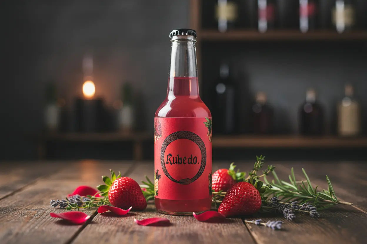 Rubedo is de gefermenteerde waterkefir van TIBI - maltese.beer