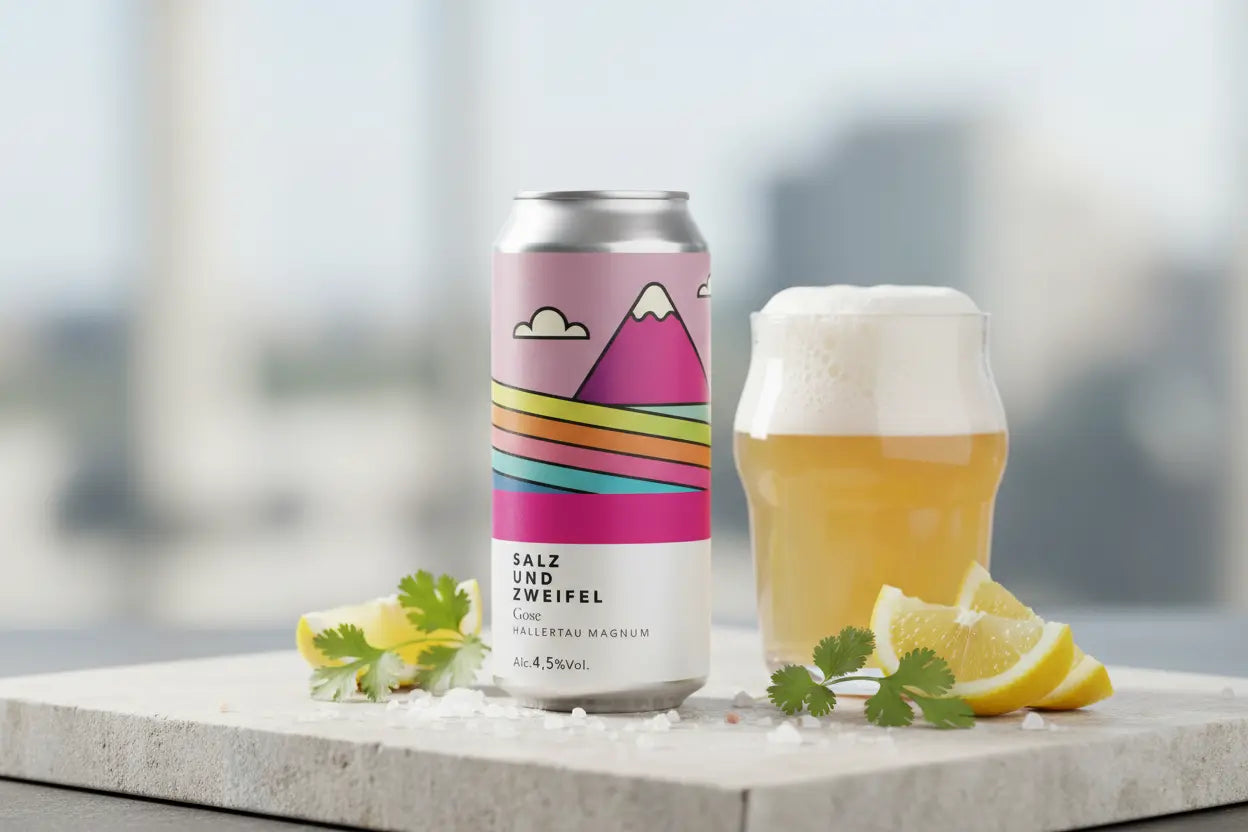 Salz und Zweifel — sale e dubbi di Shire Brewing la Gose leggera agrumata e sapida - maltese.beer