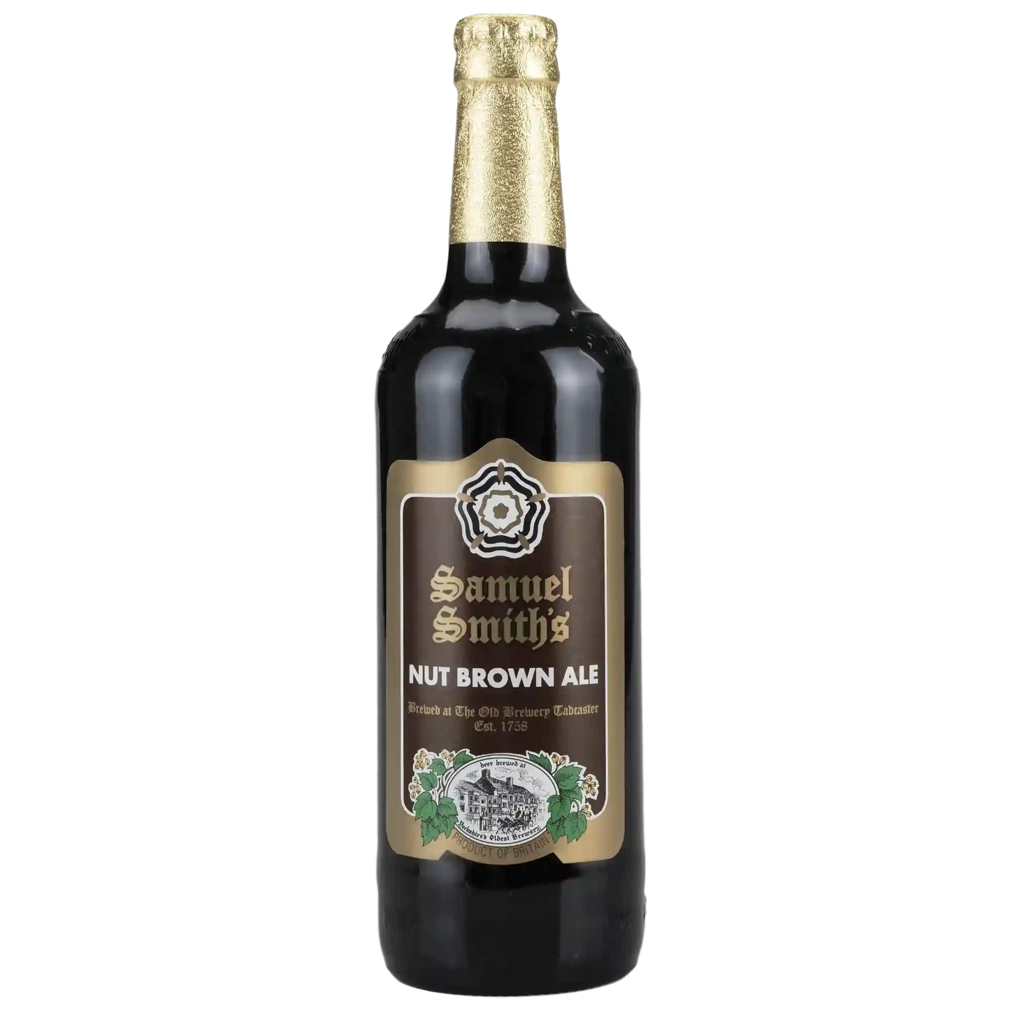 Cerveza marrón de nuez