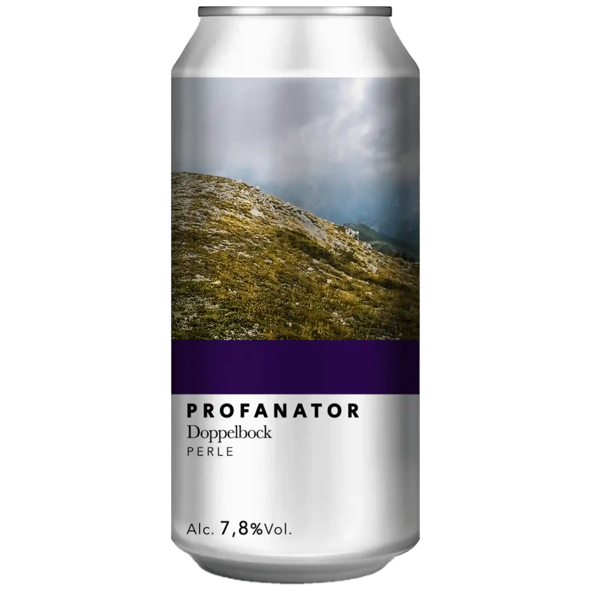 Profanator, birra artigianale German Doppelbock in lattina, 7,8% Vol, dal birrificio Mirko Giorgi.