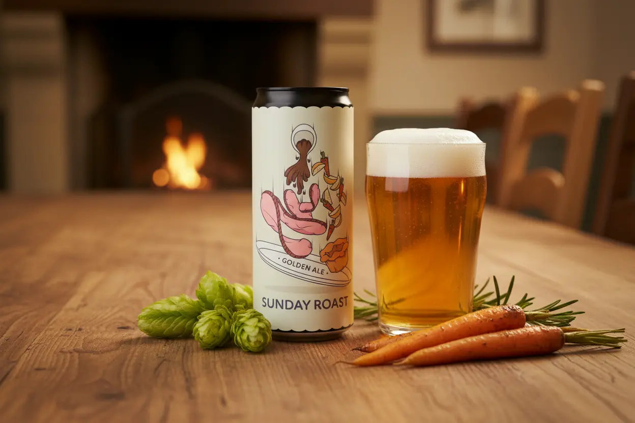 Sunday Roast la  golden ale in stile inglese di Zona Mosto - maltese.beer