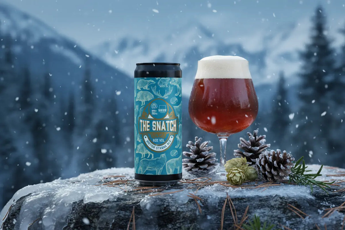 The Snatch  la British Strong Ale nata dalla collaborazione tra Shire Brewing  e Birra dell’Eremo - maltese.beer