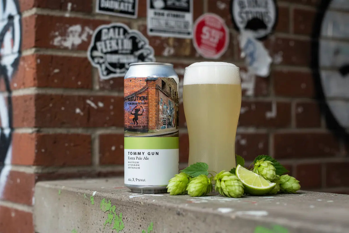 Tommy Gun è la XPA — Extra Pale e Low Alcohol di Shire Brewingchiara, limpida, amara - maltese.beer