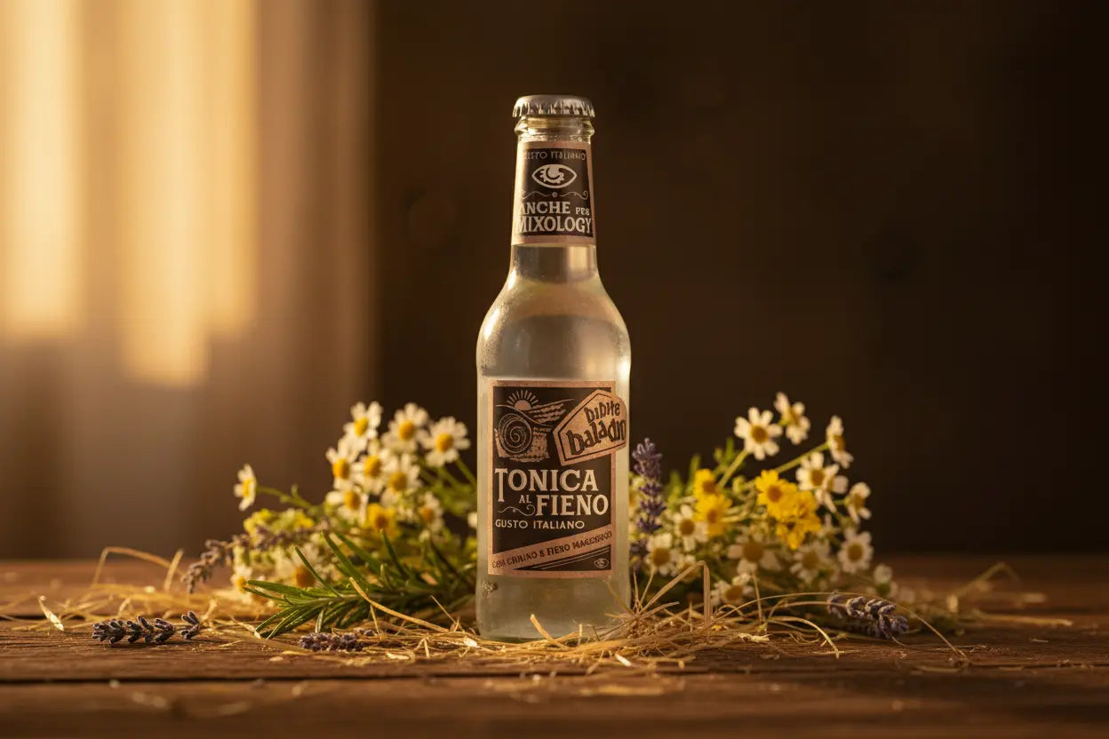 Baladin-hooitonic is de ambachtelijke tonic, gemaakt met bergweidehooi uit de Cuneese Alpen - maltese.beer