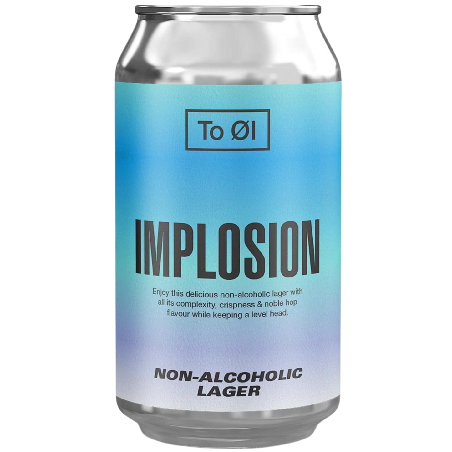 Bière blonde implosion