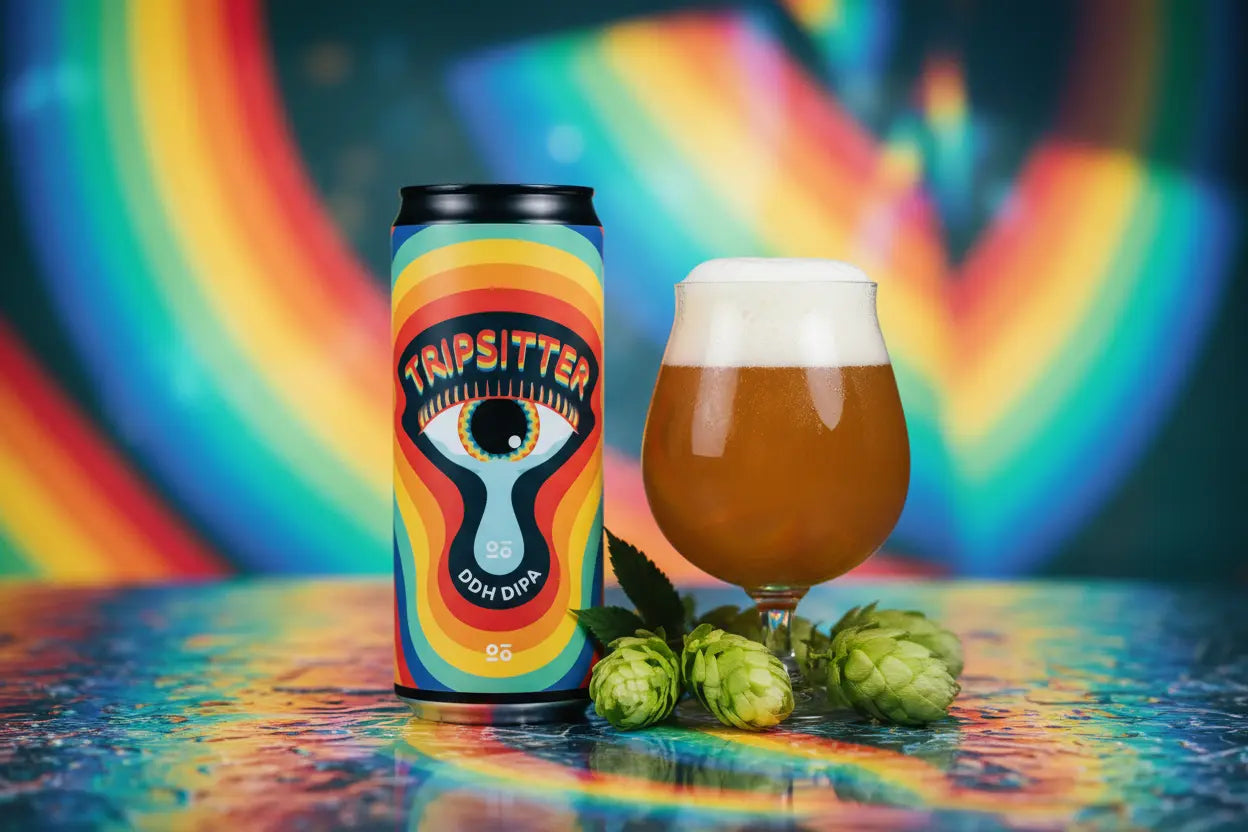 Tripsitter la Double IPA firmata Zona Mosto: un viaggio sensoriale senza ritorno in lattina - maltese.beer