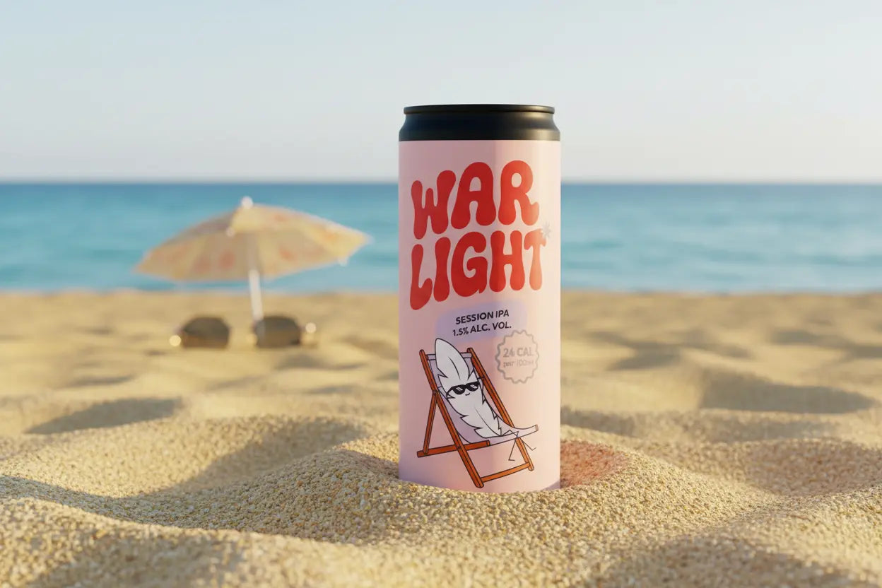 WAR Light la Session IPA a Bassa Gradazione del Birrificio WAR - maltese.beer