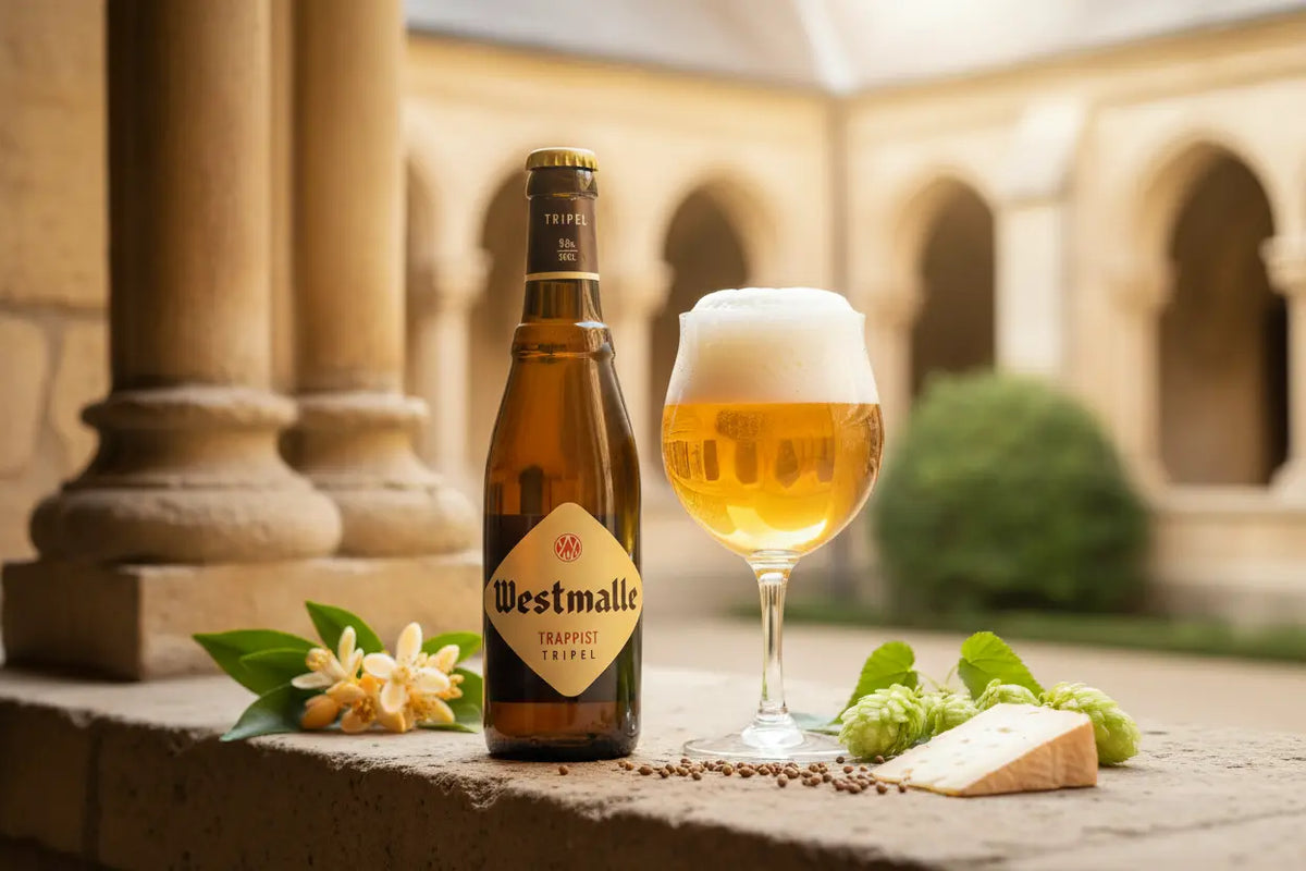 Westmalle Tripel è la madre di tutte le Tripel: prodotta nell'abbazia di Westmalle - maltese.beer