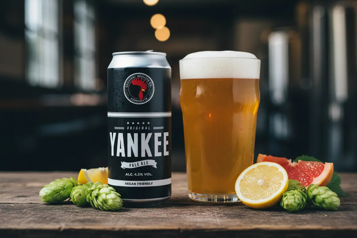 Yankee la Pale Ale che ha definito lo stile di Rooster’s Brewing Co - maltese.beer