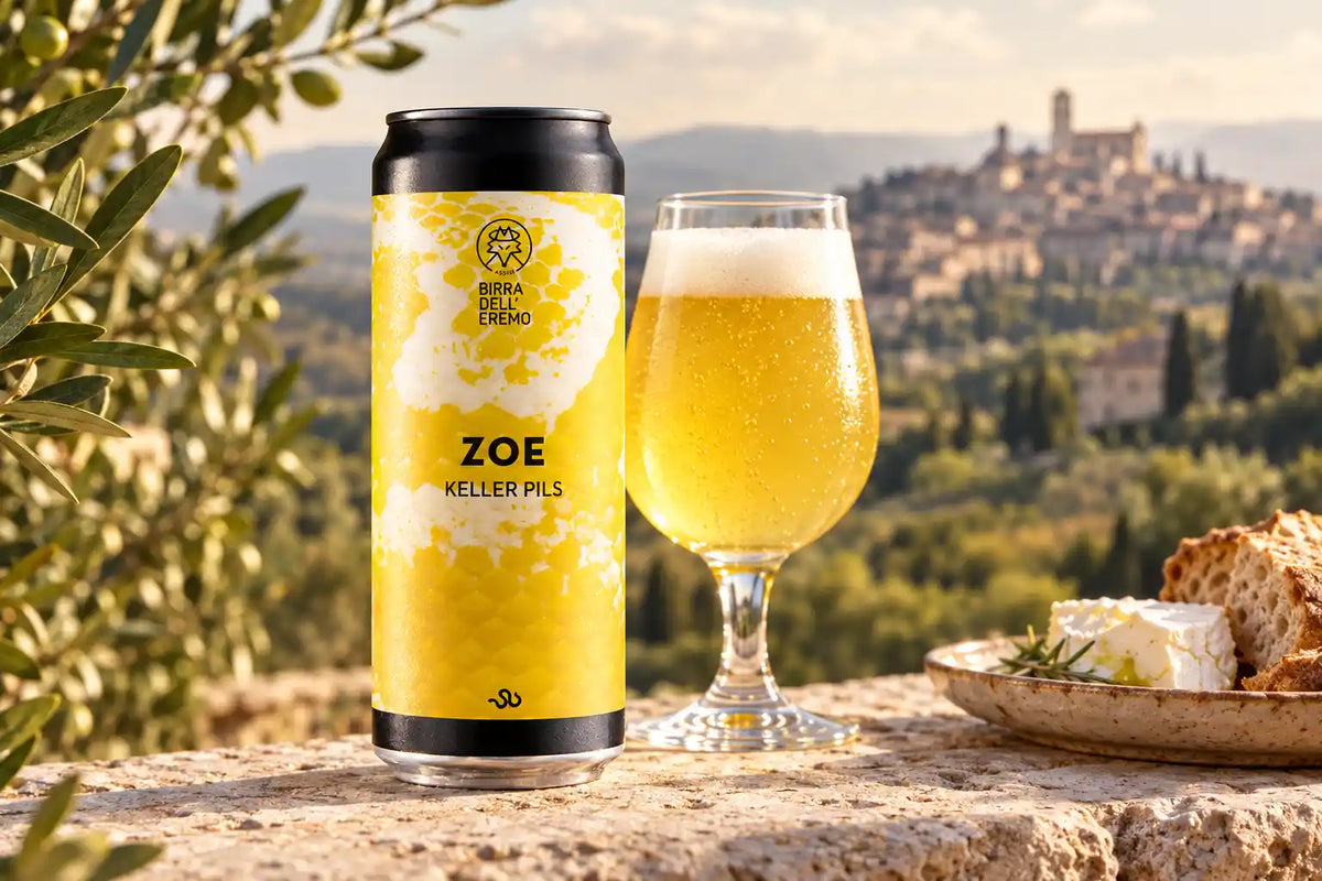 Zoe la Lager di Birra dell'Eremo etichetta imperdibile 2026 Slow Food - maltese.beer