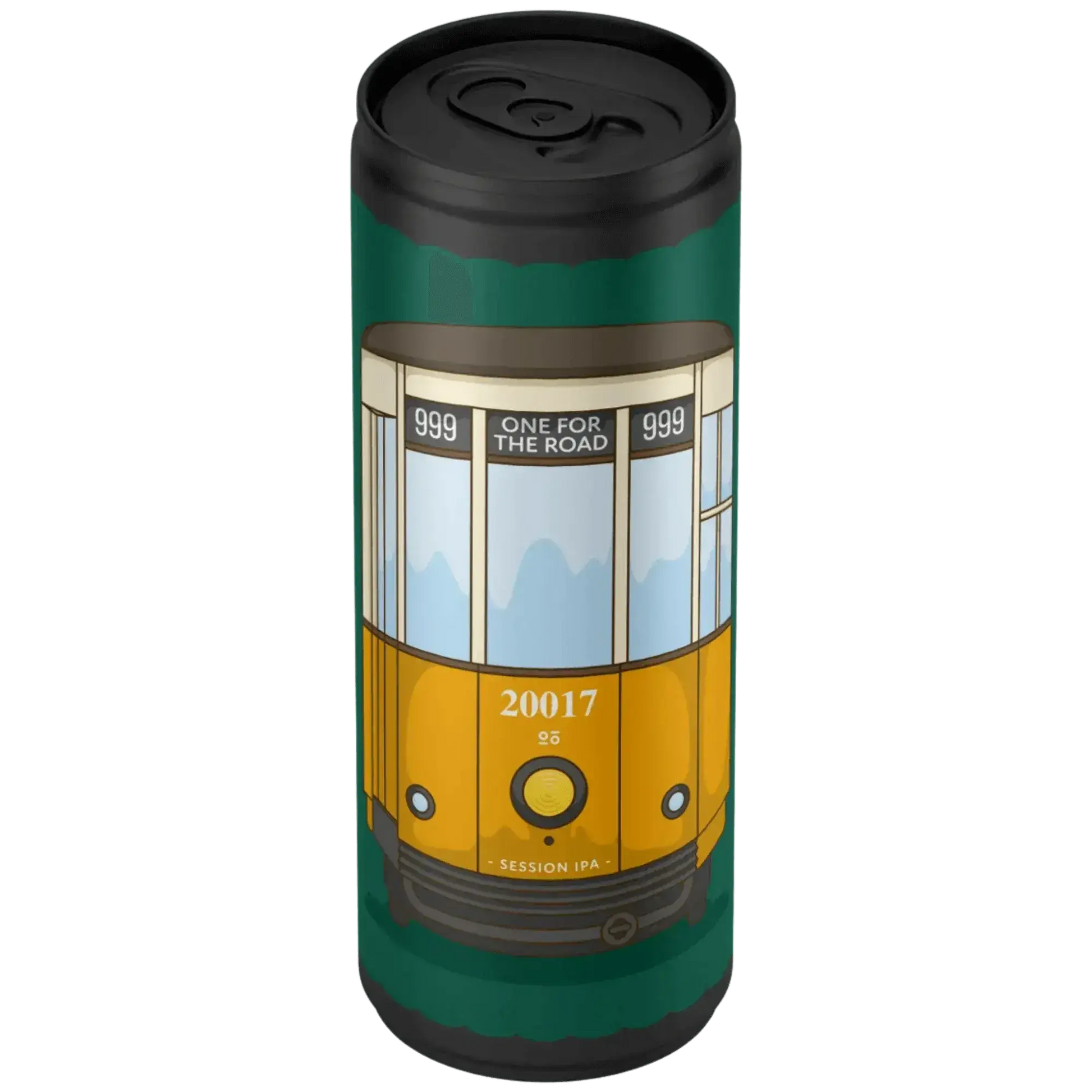 One For the Road - birra artigianale, Session IPA in lattina con design colorato del birrificio.