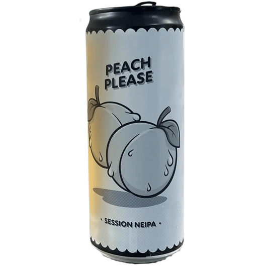 Peach Please: birra artigianale Session NEIPA prodotta da Zona Mosto, un'ottima craft beer italiana.
